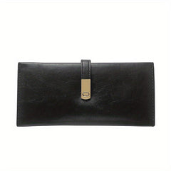 Vintage Style Long Wallet Women's Wallet With Multiple Card Slots
