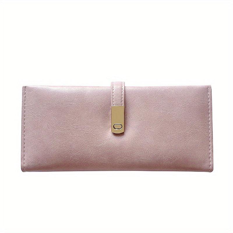Vintage Style Long Wallet Women's Wallet With Multiple Card Slots