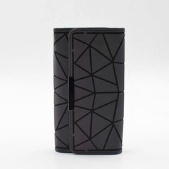 Geometric Rhombus Luminous Long Wallet Clutch Tri Fold Wallet