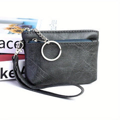 Mini Coin Purse Zipper Clutch Wallet Portable Storage Bag