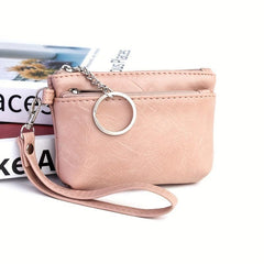 Mini Coin Purse Zipper Clutch Wallet Portable Storage Bag