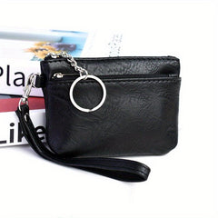 Mini Coin Purse Zipper Clutch Wallet Portable Storage Bag