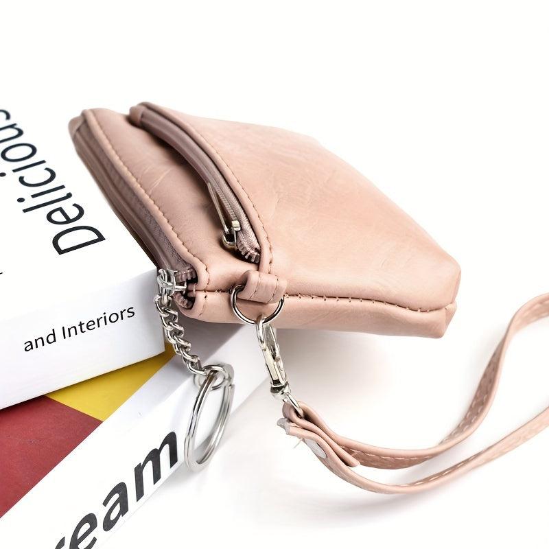 Mini Coin Purse Zipper Clutch Wallet Portable Storage Bag