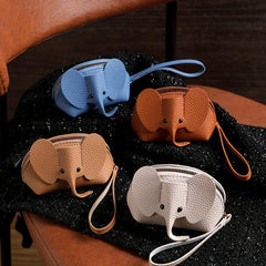 Mini Elephant Coin Purse Clutch Pouch Lightweight Wallet With Wristband