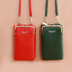 Mini Crossbody Bag Kiss Lock Phone Bag