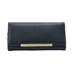 Women's Long Casual Clutch Bifold Wallet With Card Slots
