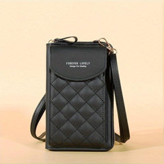 Mini Crossbody Bag Zipper Clutch Wallet for Women