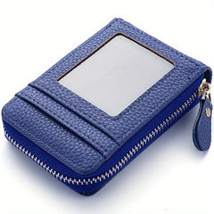 Minimalist Credit Card Wallet Zipper Clutch Coin Purse