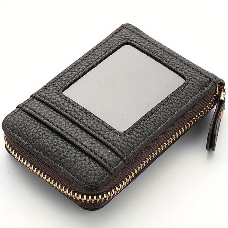 Minimalist Credit Card Wallet Zipper Clutch Coin Purse