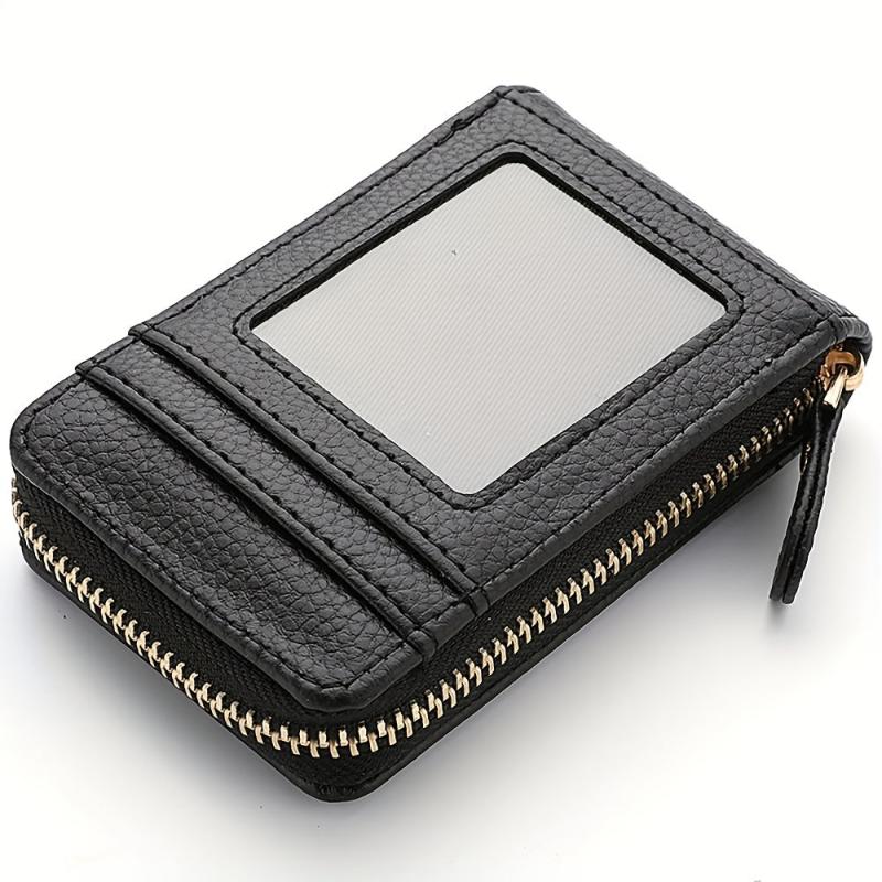 Minimalist Credit Card Wallet Zipper Clutch Coin Purse