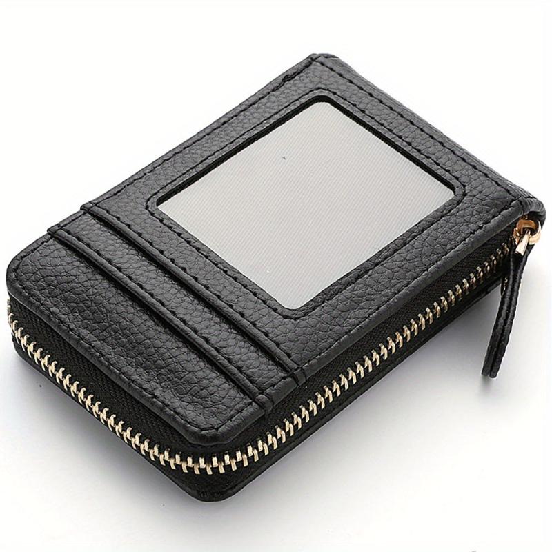 Minimalist Credit Card Wallet Zipper Clutch Coin Purse