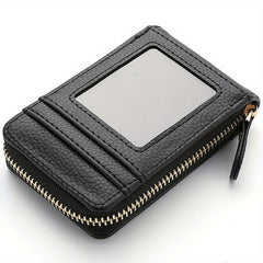Minimalist Credit Card Wallet Zipper Clutch Coin Purse