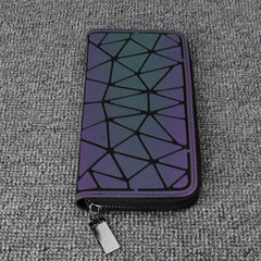 Geometric Diamond Long Wallet