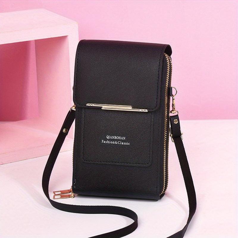 Transparent Touch Screen Phone Bag Crossbody Anti Theft Shoulder Bag