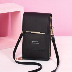 Transparent Touch Screen Phone Bag Crossbody Anti Theft Shoulder Bag
