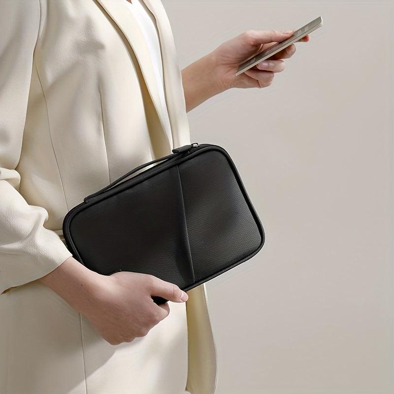 Anti Theft Brush Waterproof Travel Passport Bag