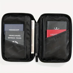 Anti Theft Brush Waterproof Travel Passport Bag