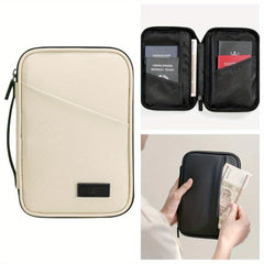 Anti Theft Brush Waterproof Travel Passport Bag