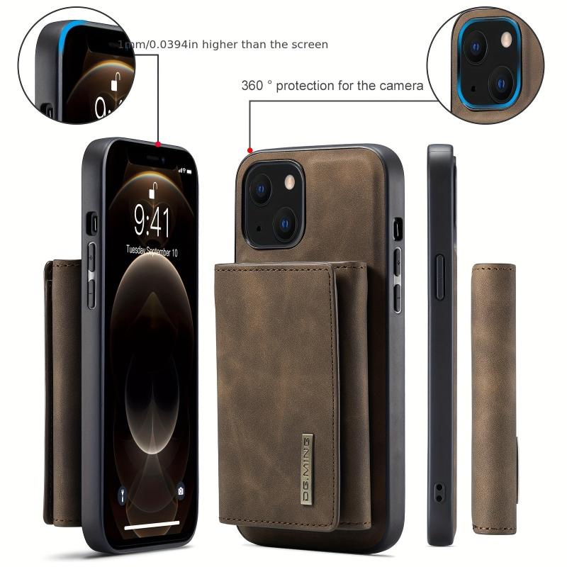 Magnetic Card Case Protector Phone Wallet for iPhone 13