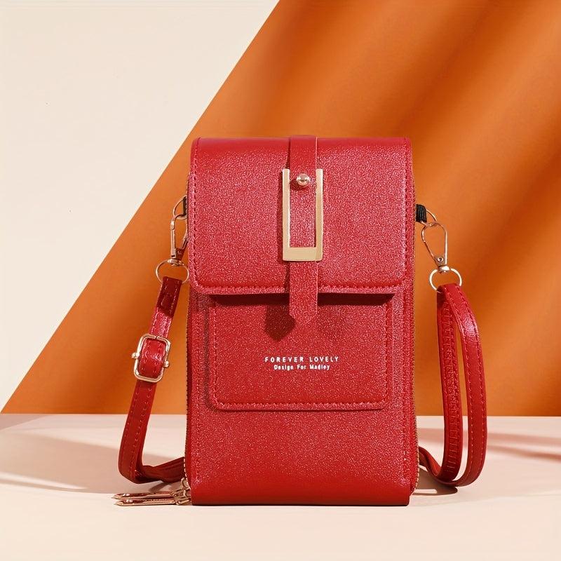 Touch Screen Crossbody Phone Bag with Card Slots