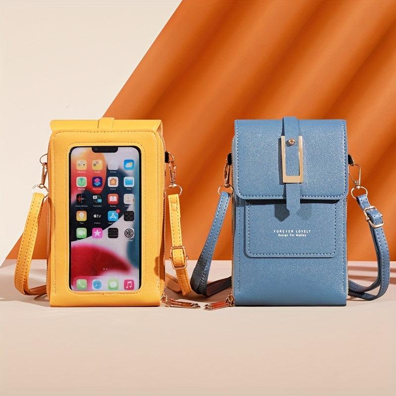 Touch Screen Crossbody Phone Bag with Card Slots
