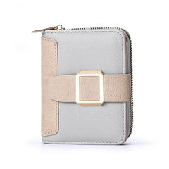 Women Retro Mini Coin Purse Square Card Package