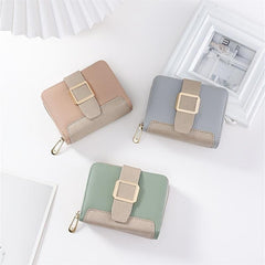 Women Retro Mini Coin Purse Square Card Package