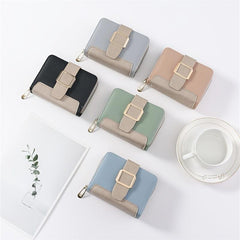 Women Retro Mini Coin Purse Square Card Package