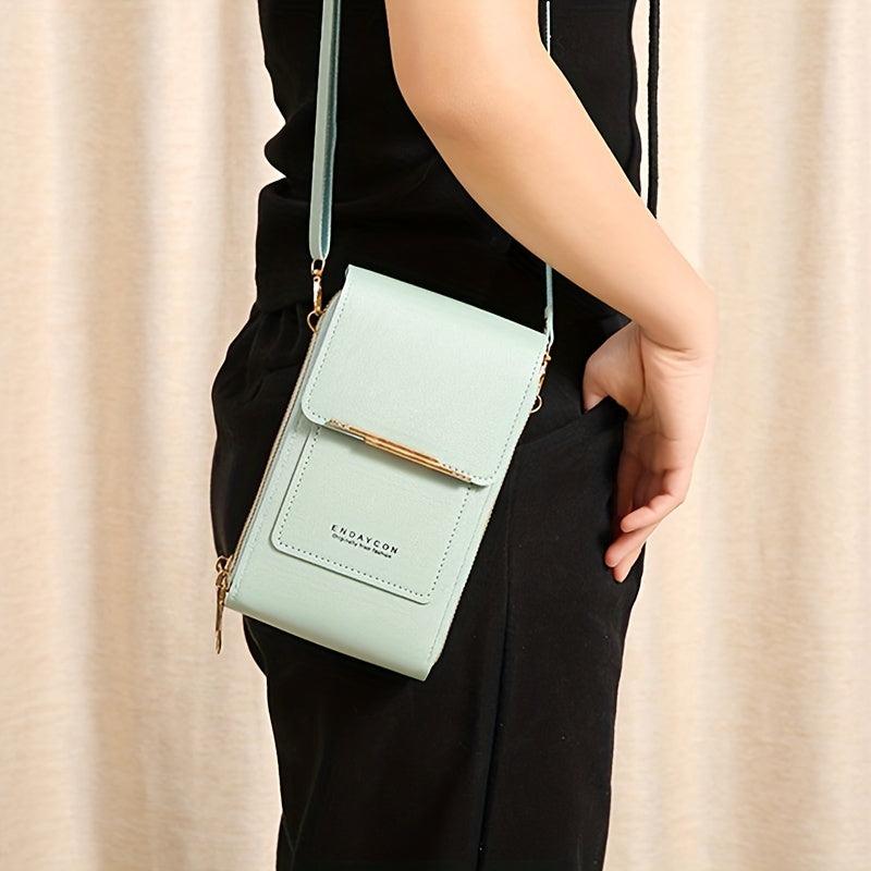 Women's Minimalist Shoulder Bag with Detachable Strap