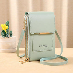 Women's Minimalist Shoulder Bag with Detachable Strap