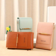 Women's Minimalist Shoulder Bag with Detachable Strap