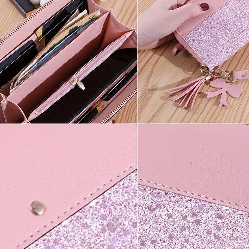 Women's Long Coin Purse Versatile Clutch Bag