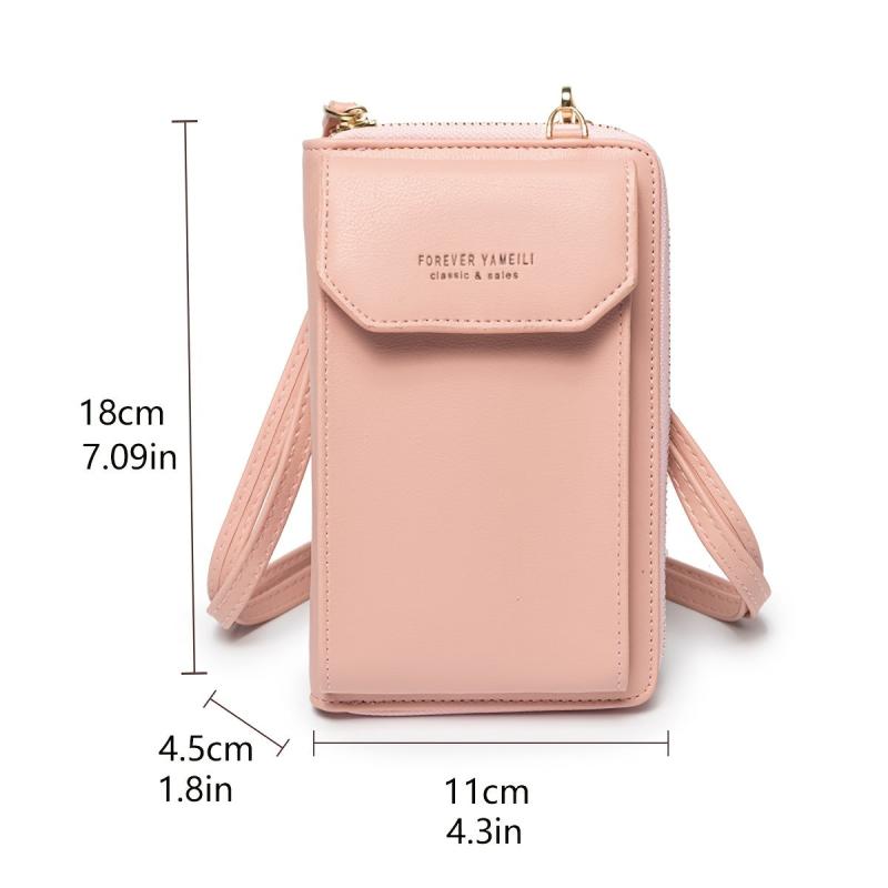 Women's Zip Around Wallet Card Slots Phone Bag