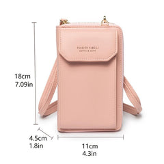 Women's Zip Around Wallet Card Slots Phone Bag