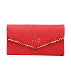 Trifold Long Wallet with ID Windows & Card Slots