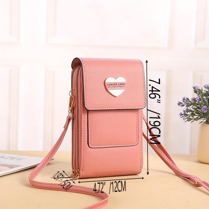 Women's Zipper Shoulder Bag Lightweight Casual Coin Purse