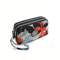 Women's Nylon Handbags Wrist Wallet Clutch Coin Purse