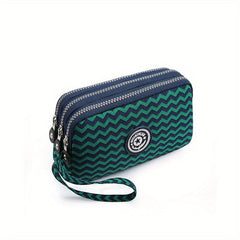 Women's Nylon Handbags Wrist Wallet Clutch Coin Purse