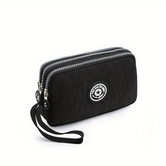 Women's Nylon Handbags Wrist Wallet Clutch Coin Purse