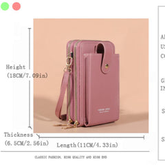 Touch Screen Cell Phone Bag Crossbody Wallet For Women