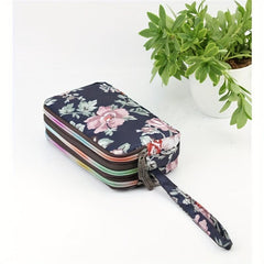 Flower Pattern Long Purse Multifunctional Wallet