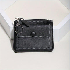 Women's Mini Coin Purse Solid Wallet Casual Storage Bag