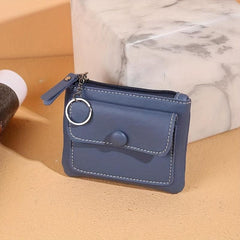 Women's Mini Coin Purse Solid Wallet Casual Storage Bag