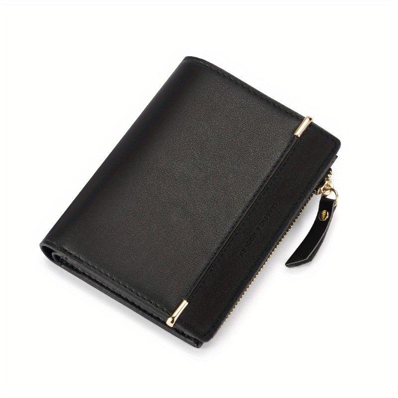 Minimalist Bifold Coin Purse Clutch Classic Credit Card Case