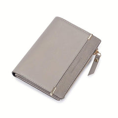 Minimalist Bifold Coin Purse Clutch Classic Credit Card Case