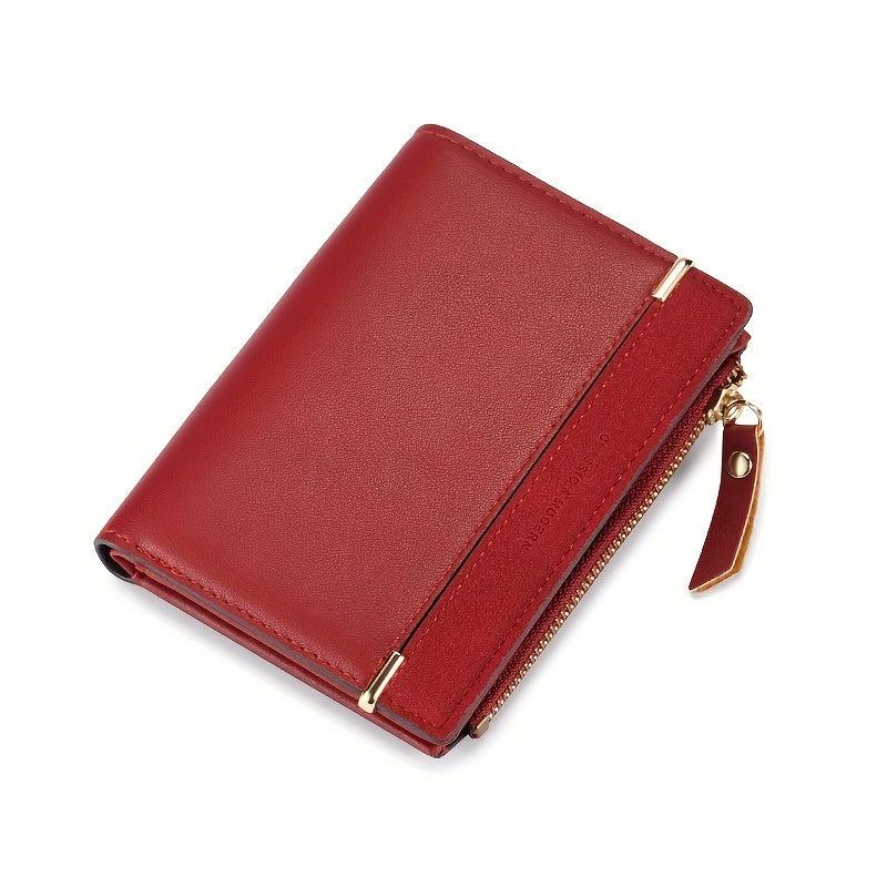 Minimalist Bifold Coin Purse Clutch Classic Credit Card Case