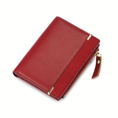 Minimalist Bifold Coin Purse Clutch Classic Credit Card Case