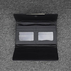Laser Geometric Pattern Trifold Wallet