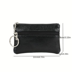 Mini Coin Purse Clutch Carry Pouch Minimalist Storage Wallet