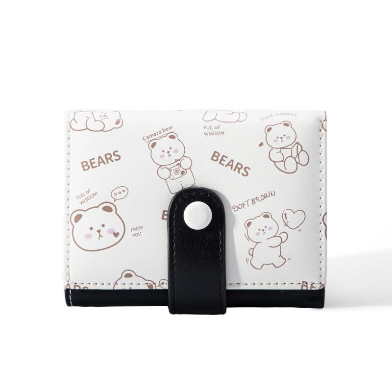 Bunny Wallet Trifold PU Short Wallet For Women